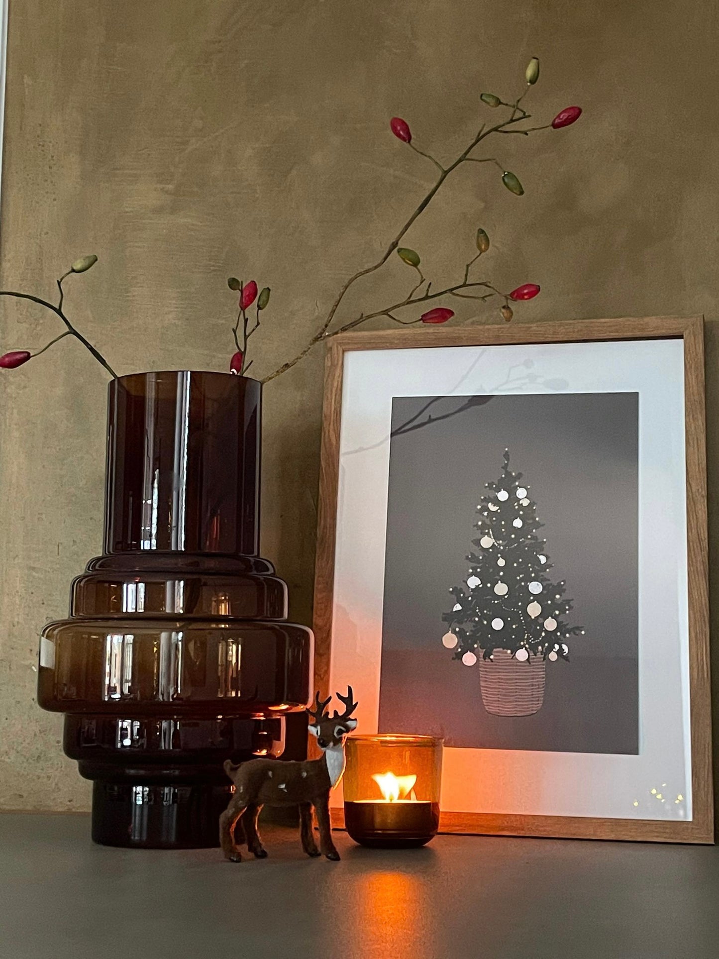 Winter Christmas Tree