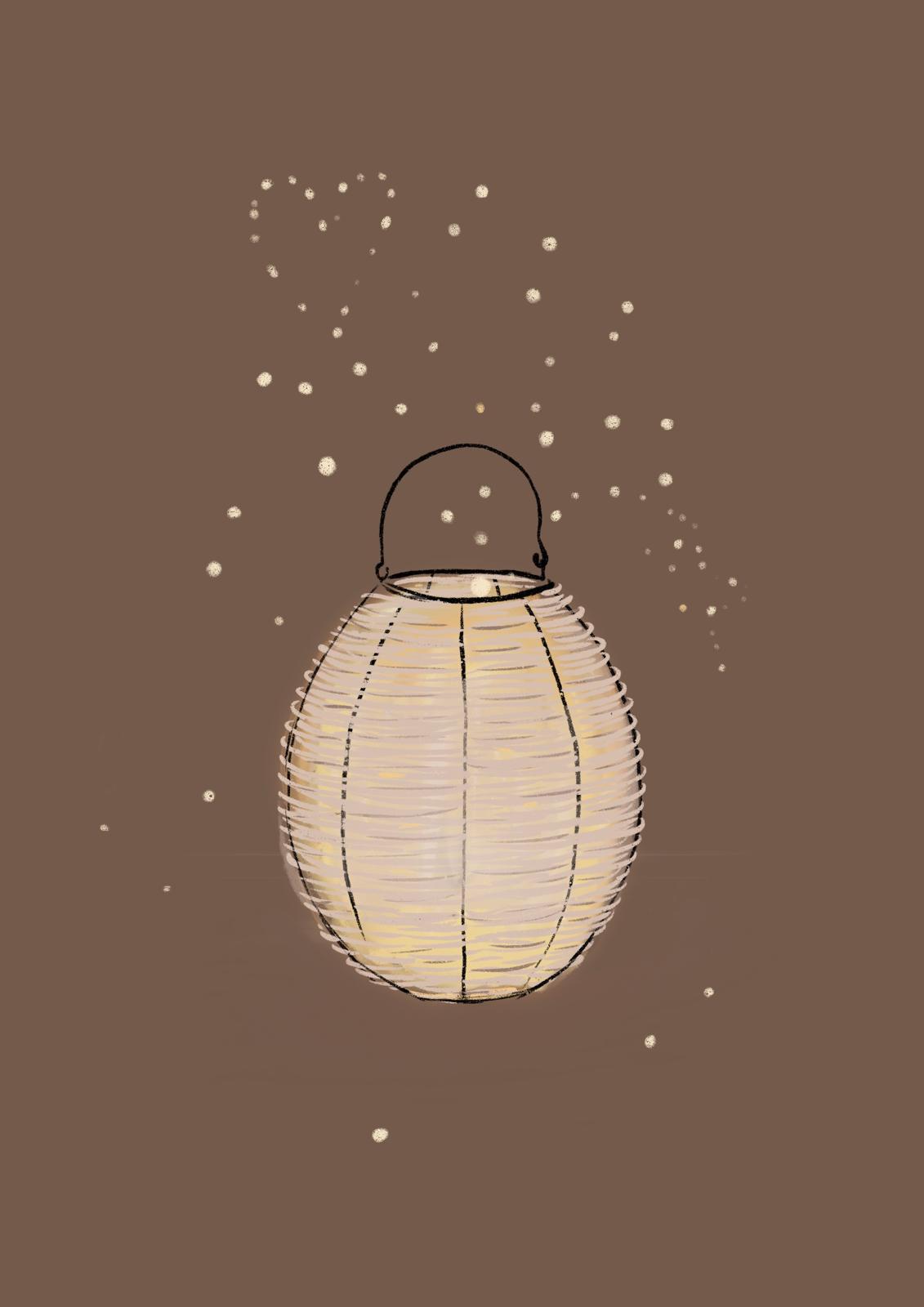 Winter Lantern Sparks