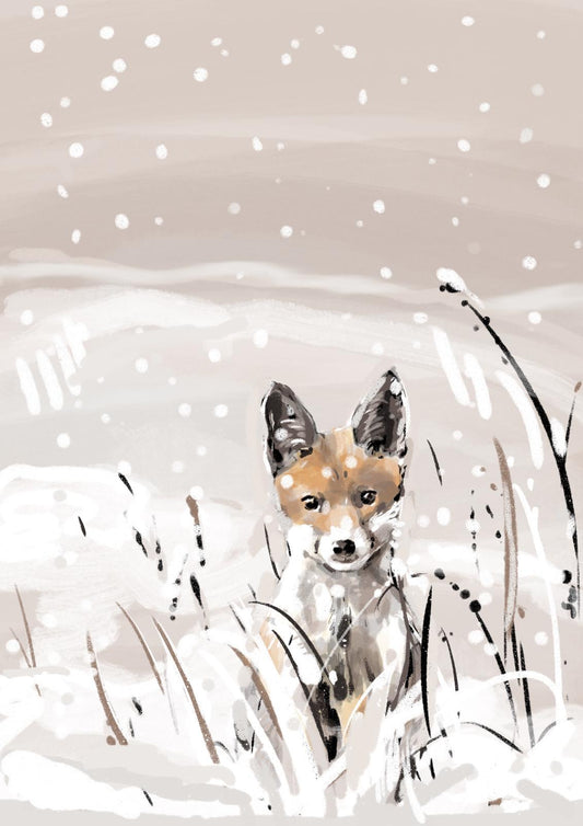 Winter fox