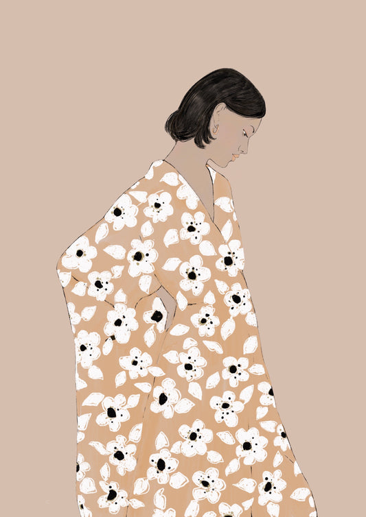 Flower caftan