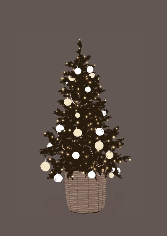 Winter Christmas Tree